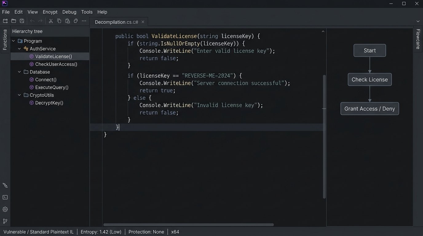 Standard Disassembly & Plaintext IL